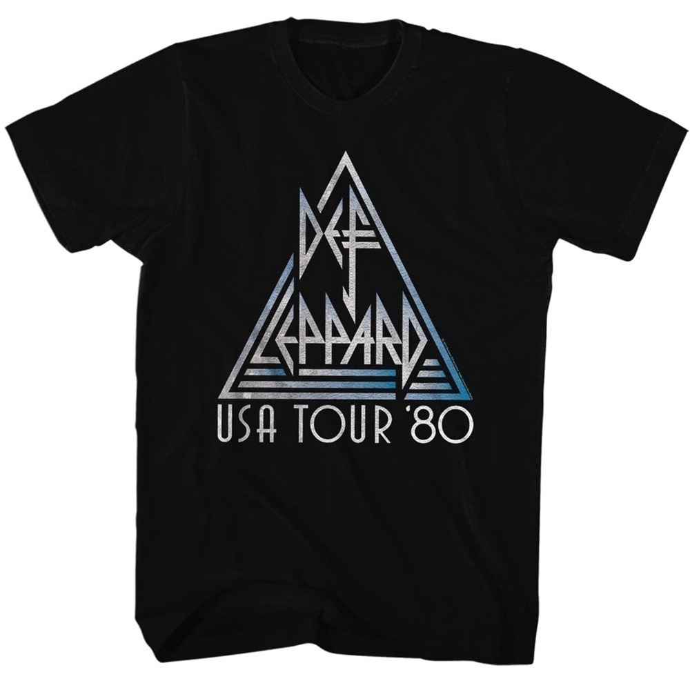 Def Leppard Usa Tour 80 Tshirt